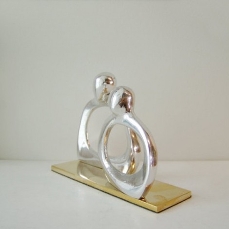 Man woman metal card holder 2