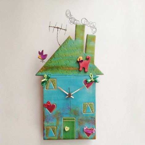 Green house clock,...