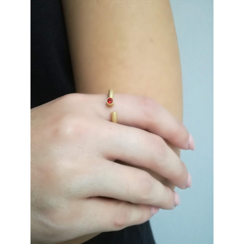 Minimalist open ring