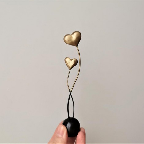 Valenitne's hearts, brass...