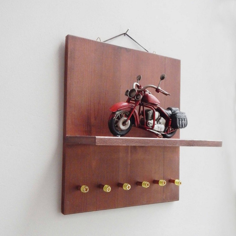 Red bike keyhanger