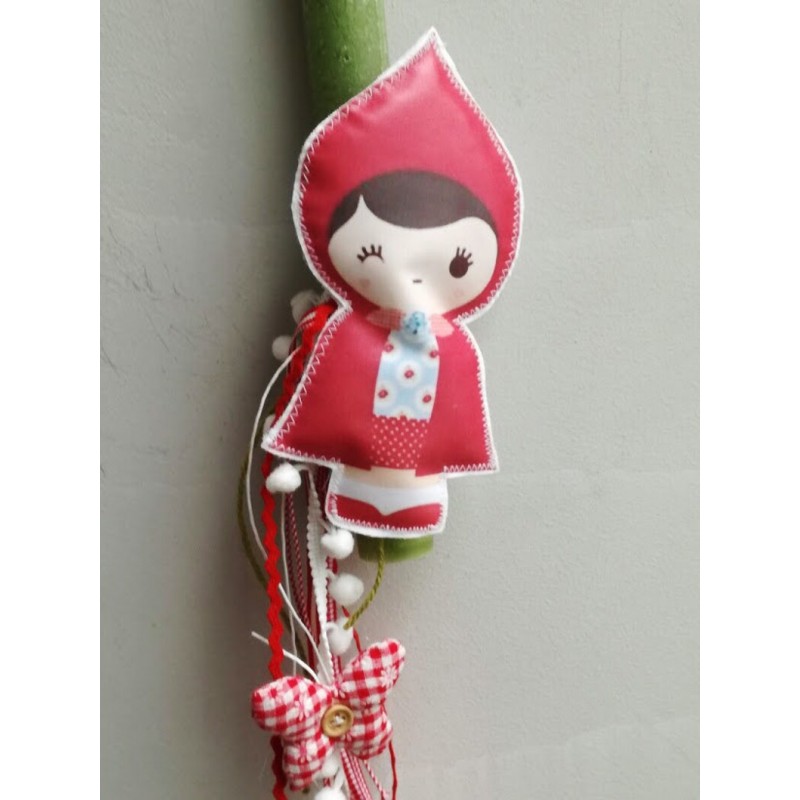 Red Riding Hood Easter candle