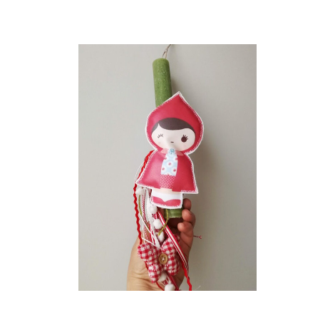 Red Riding Hood Easter candle