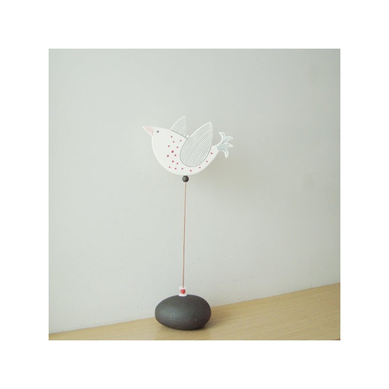 White dove sculpture, white porcelain...