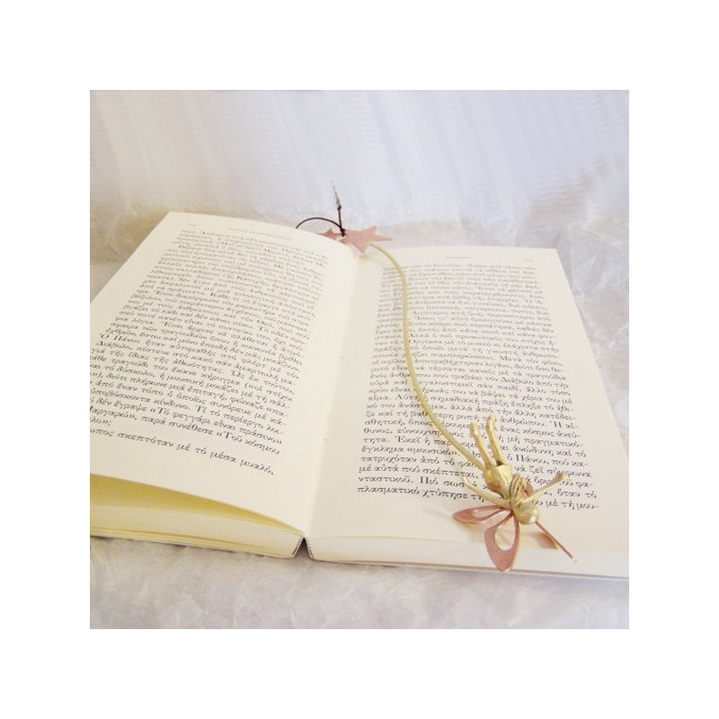 Brass fairy bookmark