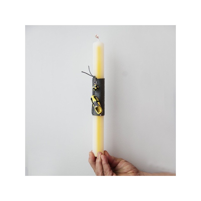 Football Easter candle, Aris candle,...