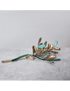 Gold tree charm, 2026 Ney Year's favours, '26' lucky charm 2
