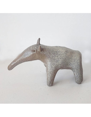Anteater ceramic figure, 12,5x6.5x5 cm