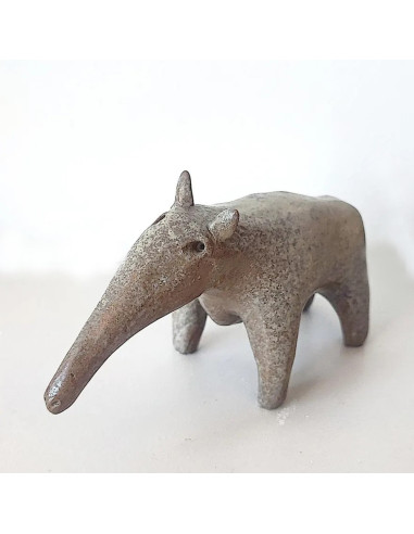 Anteater ceramic figure, 12,5x6.5x5 cm