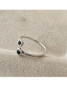 Thin open ring