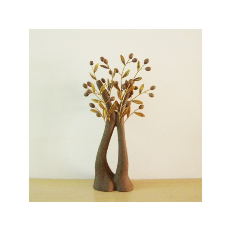 Ceramic olive tree sculpture, ceramic...