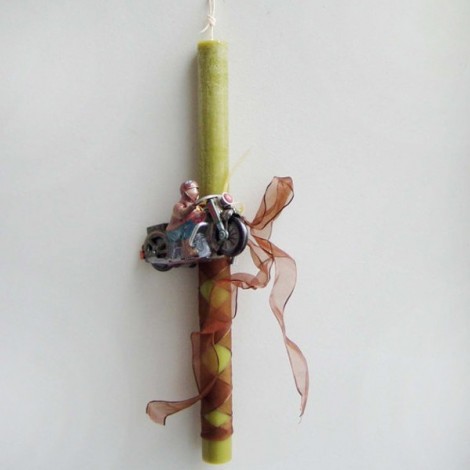 Greek Easter candle with...