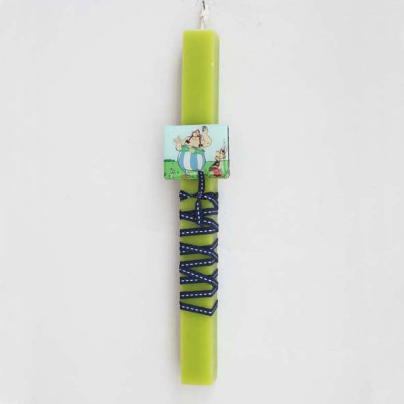 Obelix Easter candle, boys' Greek...