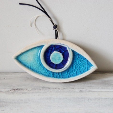 Ceramic blue eye