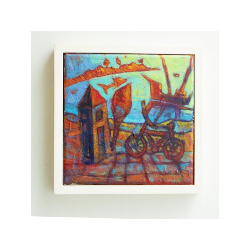 Αcrylic on canvas landscape painting