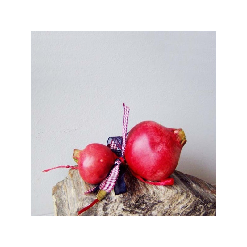 Ceramic pomegranates